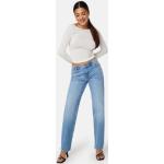 Ljusblåa Low waisted jeans från Bubbleroom i Storlek XL för Damer 