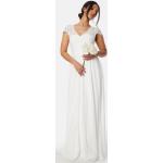 Vita Holkärmade Spetsklänningar i Storlek 4 XL i Spets för Damer 