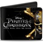 Buckle-Down Mäns Pirates of The Caribbean Dead Tell NO Tales dödskalle tvåfaldig plånbok, flerfärgad, standardstorlek