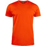 Orange T-shirts utan tryck i Storlek XL för Herrar 