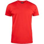 Röda T-shirts stora storlekar i Storlek 3 XL för Herrar 