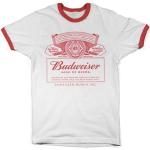 Budweiser Red Logo Ringer Tee, T-Shirt