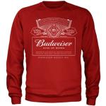 Budweiser White Logo Sweatshirt, Sweatshirt