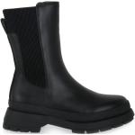 Svarta Chelsea-boots från Buffalo i Läder för Damer 