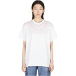 Vita Kortärmade T-shirts från Burberry på rea i Jerseytyg för Damer 