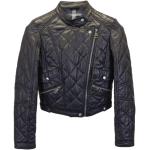 MC/Biker wear Hållbara Svarta MC jackor från Burberry på rea i Läder för Damer 