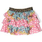 Prickiga Rosa Veckade kjolar för Flickor med volang från Versace från FARFETCH.com/se på rea 