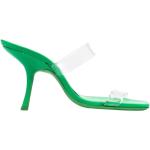 Gröna Slip in-sandaler från By Far på rea med Klackhöjd 7cm till 9cm i PVC för Damer 