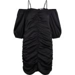 Svarta Off shoulder klänningar från Bruuns Bazaar i Storlek XS med Off the shoulder-ringning i Polyester för Damer 