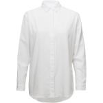 Vita Långärmade Långärmade skjortor från Samsøe & Samsøe Caico i Storlek XS i Bomull 
