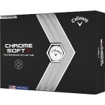 Callaway Chrome Soft X Dz Golfbollar White Vit