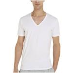 Vita T-shirts stora storlekar från Calvin Klein X i Storlek XL med V-ringning för Herrar 