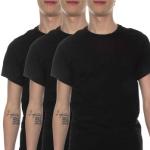 Svarta T-shirts från Calvin Klein i Storlek L i Bomull för Herrar 