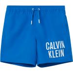 Blåa Badbyxor för barn från Calvin Klein på rea i Mesh 