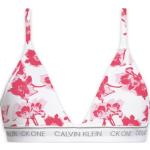 Calvin Klein BH CK One Cotton Triangle Bra Rosa blommig Small Dam