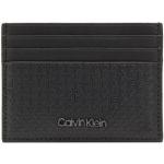 Svarta Korthållare från Calvin Klein i Mjukt läder för Herrar 
