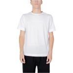 Höst Vita T-shirts från Calvin Klein på rea i Polyester för Herrar 