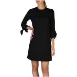 Monokroma Höst Kortkorta Svarta Trekvartsärmade Korta klänningar från Calvin Klein på rea i Polyester för Damer 