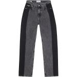 Höst Ekologiska Svarta Straight leg jeans från Calvin Klein Jeans i Storlek S för Damer 