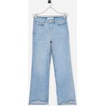 Ljusblåa Barnjeans med fransar från Calvin Klein Jeans på rea i Storlek 170 i Denim 