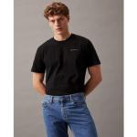 Svarta Kortärmade T-shirts från Calvin Klein Jeans i Storlek XXL för Herrar 