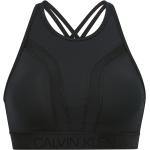 Svarta Sport BHar från Calvin Klein PERFORMANCE på rea med Medium stöd i Storlek S för Damer 