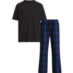 Svarta Flanellpyjamasar från Calvin Klein X i Storlek XL i Flanell för Damer 