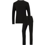 Svarta Långärmade Pyjamaströjor från Calvin Klein i Storlek L 