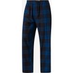 Rutiga Svarta Pyjamasbyxor från Calvin Klein Underwear i Storlek XL i Bomull för Herrar 