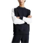 Blockfärgade Svarta Sweatshirts från Calvin Klein på rea med Rund ringning i Bomull för Herrar 