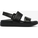 Svarta Sandaletter från Calvin Klein i storlek 39 med Kardborreknäppning i Läder för Damer 