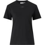 Svarta T-shirts med tryck från Calvin Klein i Storlek S för Damer 