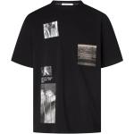 Svarta T-shirts från Calvin Klein för Herrar 