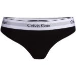 Sexiga Svarta Stringtrosor från Calvin Klein i Storlek XXL i Bomullsblandning för Damer 