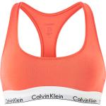 Sportiga Orange BH utan bygel från Calvin Klein Underwear i Storlek L i Bomullsblandning för Damer 