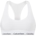 Sportiga Vita BH utan bygel från Calvin Klein Underwear i Storlek S i Bomullsblandning för Damer 
