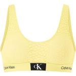 Gula BH utan bygel från Calvin Klein Underwear på rea i Storlek S i Spets för Damer 