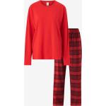 Röda Flanellpyjamasar från Calvin Klein Underwear på rea i Storlek L i Flanell för Damer 