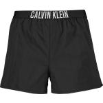Calvin Klein W Short Badshorts Black Svart