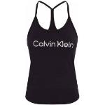 Svarta Ärmlösa Träningslinnen från Calvin Klein i Storlek L för Damer 