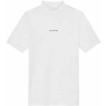 Ekologiska Vita Tränings t-shirts från Calvin Klein i Storlek S för Damer 