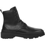 Svarta Ankle-boots från Camper på rea med Snörning i Läder för Herrar 