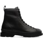 Svarta Ankle-boots från Camper på rea med Snörning i Läder för Damer 