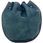 Azurblåa Handväskor i skinn från Campomaggi i Läder för Damer 