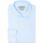 Canali Slim Fit Cotton/Stretch Shirt Light Blue