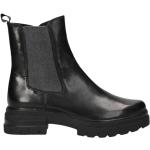 Casual Svarta Chelsea-boots med Klackhöjd 5cm till 7cm i Syntet för Damer 