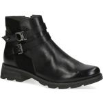Casual Svarta Ankle-boots från Caprice på rea i Syntet för Damer 
