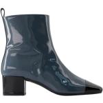 Blåa Ankle-boots från Carel på rea med rundad tå med Klackhöjd 3cm till 5cm i Läder för Damer 