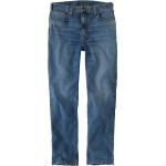 Blåa Tapered jeans från Carhartt Rugged Flex på rea i Storlek XXS i Denim för Herrar 