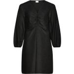Svarta V-ringade klänningar med glitter från Only Carmakoma i Storlek XL med V-ringning för Damer 